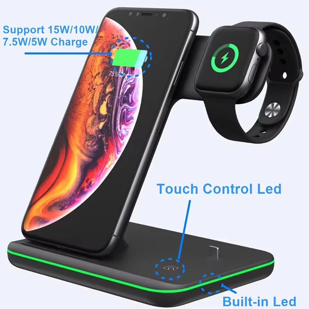 CHARGEUR 3IN1