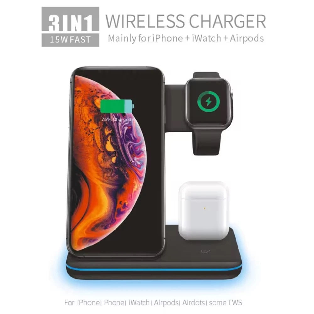 CHARGEUR 3IN1
