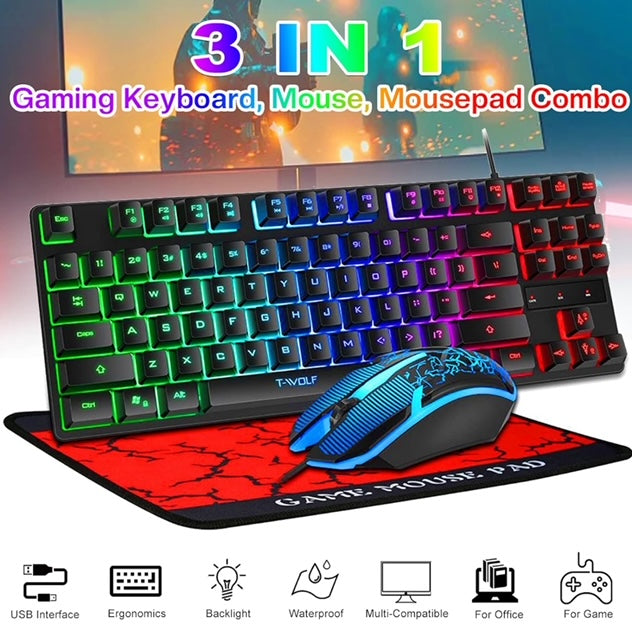 CLAVIER GAMER 3IN1