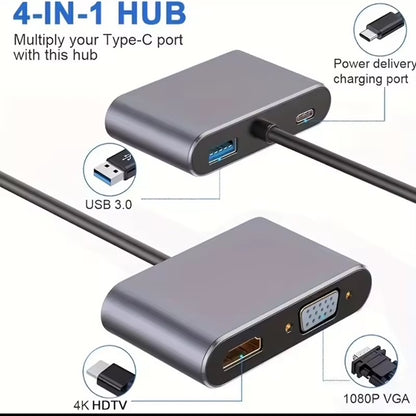 ADAPTATEUR (HUB) 4IN1